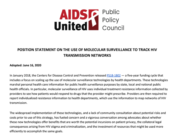 Confidentiality and Disclosure The Center for HIV Law and Policy